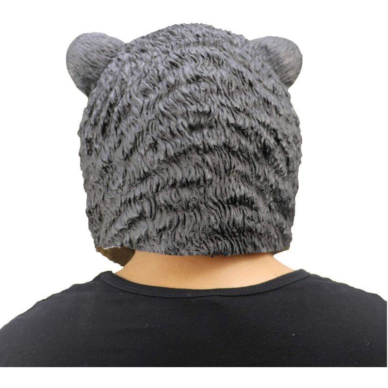 在庫あり アニマルマスク 熊 くま マスク お面 かぶりもの リアル 動物 コスチューム 道具 パーティーグッズ ネタ 学園祭 コスプレ ハロ Supplystudies Com