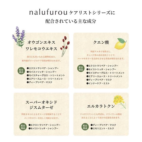 ナルフロウ ケアリスト ディープリペア・マスク 1000g レフィル 詰め替え nalufurouの画像