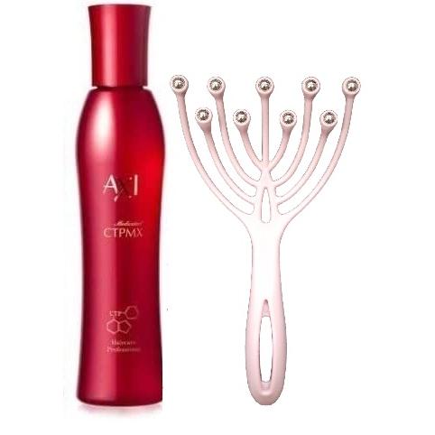 発毛促進 抜毛予防 育毛 薬用 クオレ AXI サイトプライン MX 200ml+リフレッシュローラー set ヘッドローラー の商品画像
