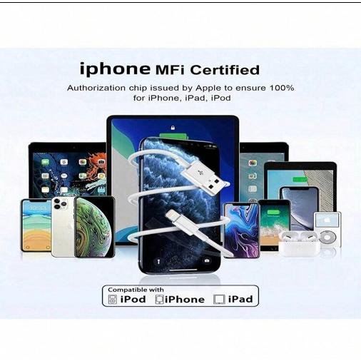 iPhone USB-C 高速充電器 ライトニングケーブル 1.8m 20W MFi認証 iPhone iPod iPad 高速充電対応 Lightning Cables｜tear-drop｜06