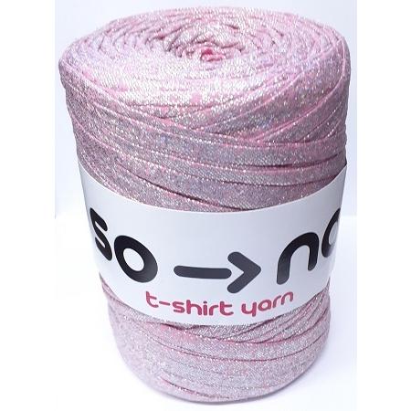 so→no ソーノ ライトピンクシャイニー 毛糸 フックドゥ ズパゲッティ Hoooked Zpagetti DMC 人気 かわいい カバン  :7210254111:ティアドロップヤフー店 - 通販 - Yahoo!ショッピング