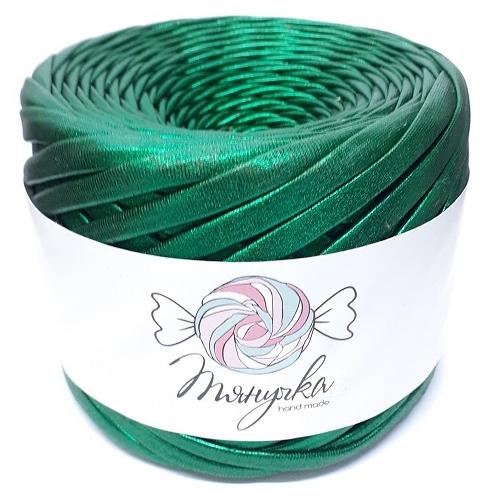 メタリックグリーン 毛糸 フックドゥ ズパゲッティ Hoooked Zpagetti T  