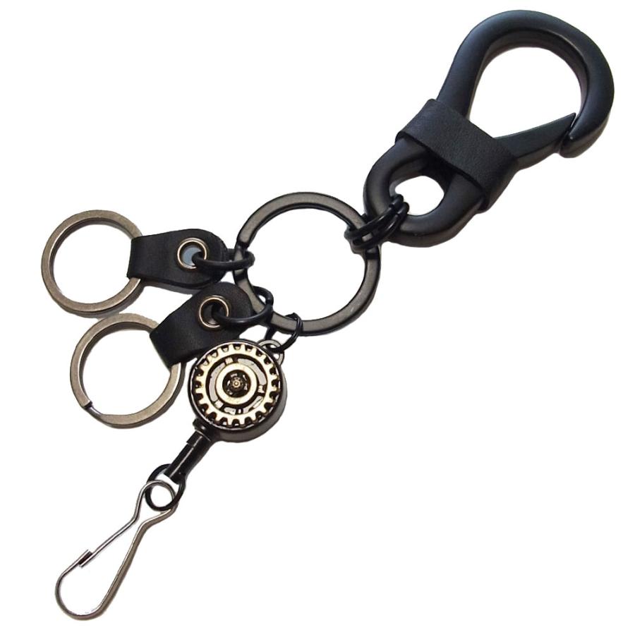 Steampunk 歯車 スチームパンク リール キーホルダー 鍵 伸びる ワイヤー バッグ チャーム ブラック メンズ Tk67 Tearsheaven 通販 Yahoo ショッピング