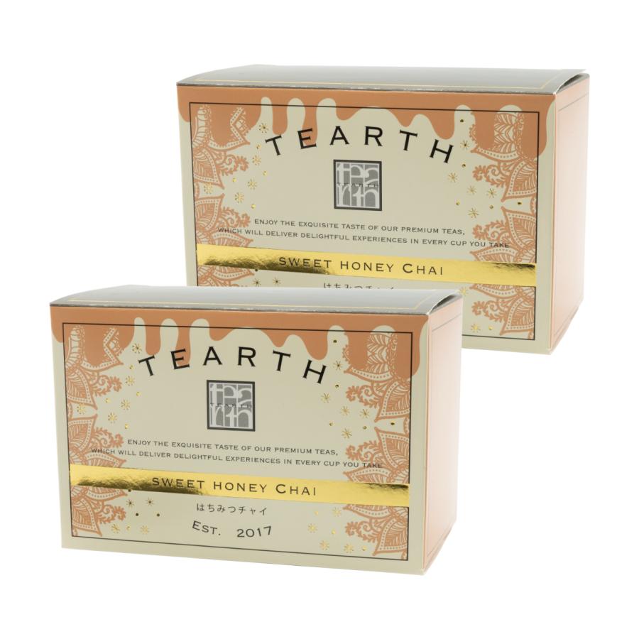 TEARTH（ティーアース） はちみつチャイ ティーバッグ 個包装 25袋入り
