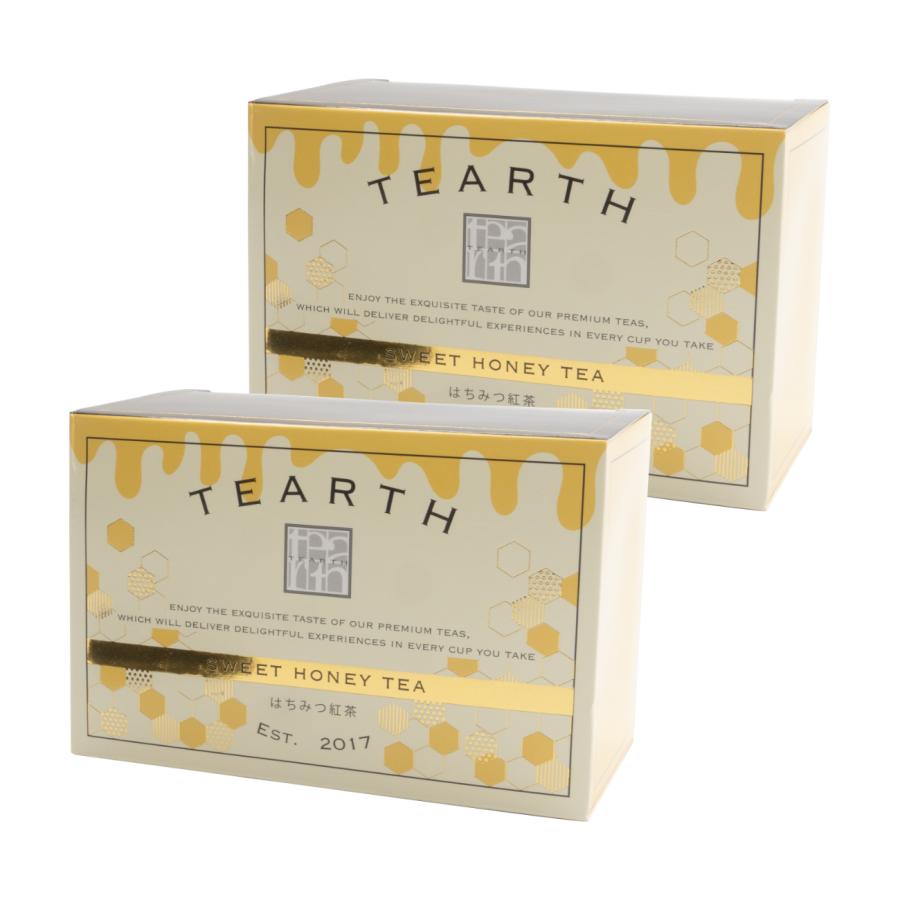 TEARTH (ティーアース) はちみつ紅茶 ティーバッグ 個包装 25袋入り 2個 sweethoneytea252