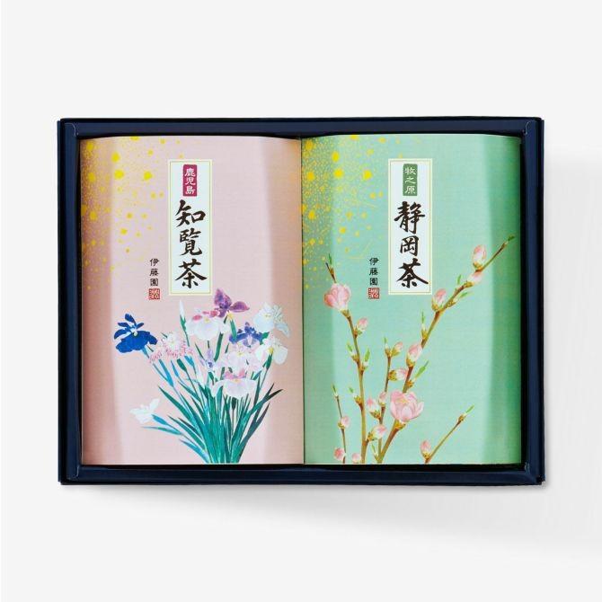 伊藤園（ITO EN） お茶 緑茶 茶葉 日本の伝承 DKG-20 知覧茶80g+静岡茶