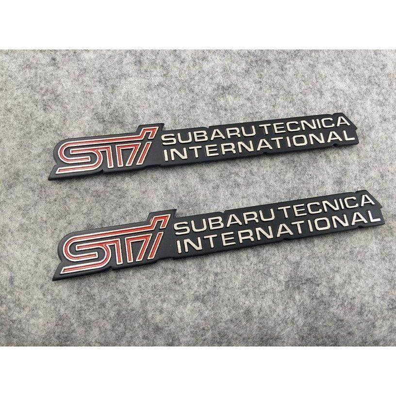 SALE／88%OFF】 スバル SUBARU STI エンブレム ステッカー ２枚セット