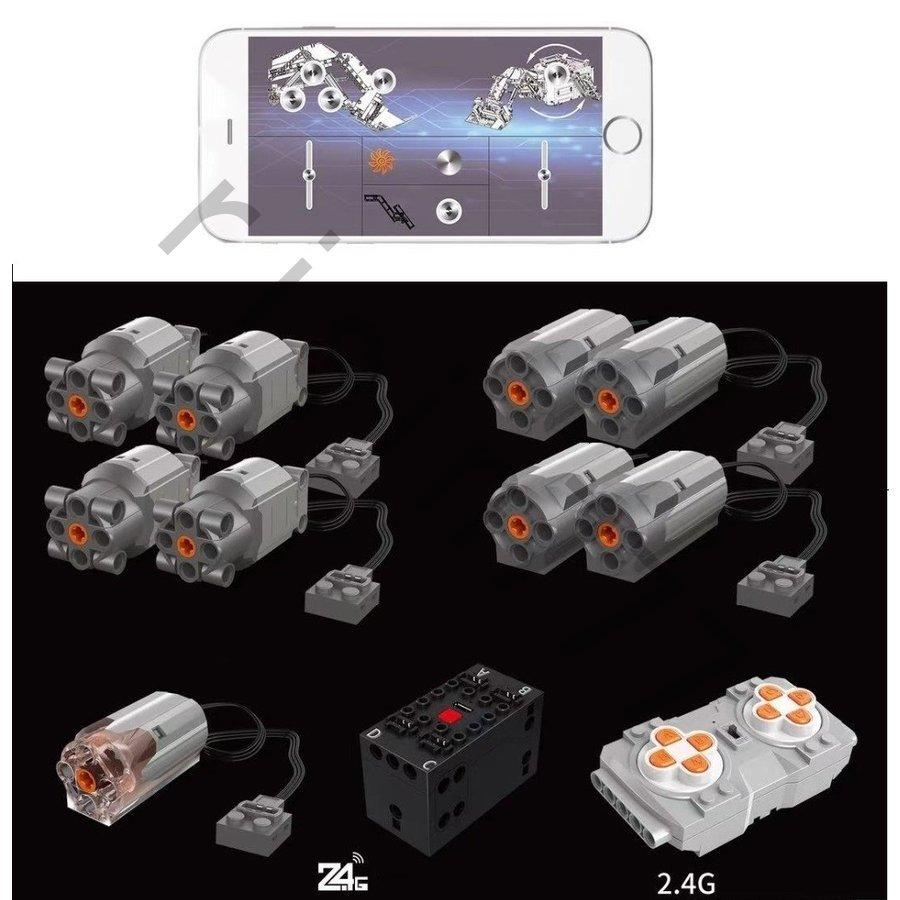 ★動作確認済み leg0レゴ42100互換品 ラジコン スマホ連動 ショベル 掘削機 リープヘル R9800 ドライブセット付き 働く車 ミニカー モデル 車おもちゃ 誕生日 新年 プレゼント 【B2485368134】(15400円)