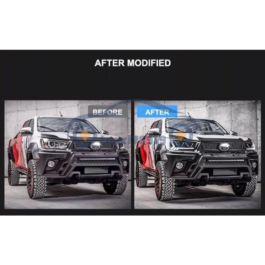 クリアランス特売中 ハイラックス GUN125 15-up ヘッドライト 流れる