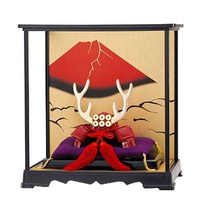 送料無料商品 真田幸村公兜 ディスプレイケース付き 豊臣秀吉 五月人形 猿飛 佐助 戦国武将 上州 信州 上田 武田軍 赤備え 通販 本物 Oligos Jatimprov Go Id