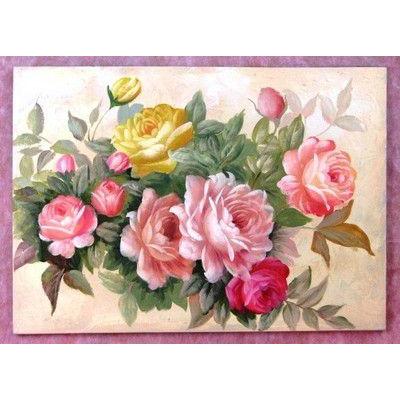 世界にひとつだけの花・「薔薇(バラ)のキャンバス」 〜ヨーロピアン 