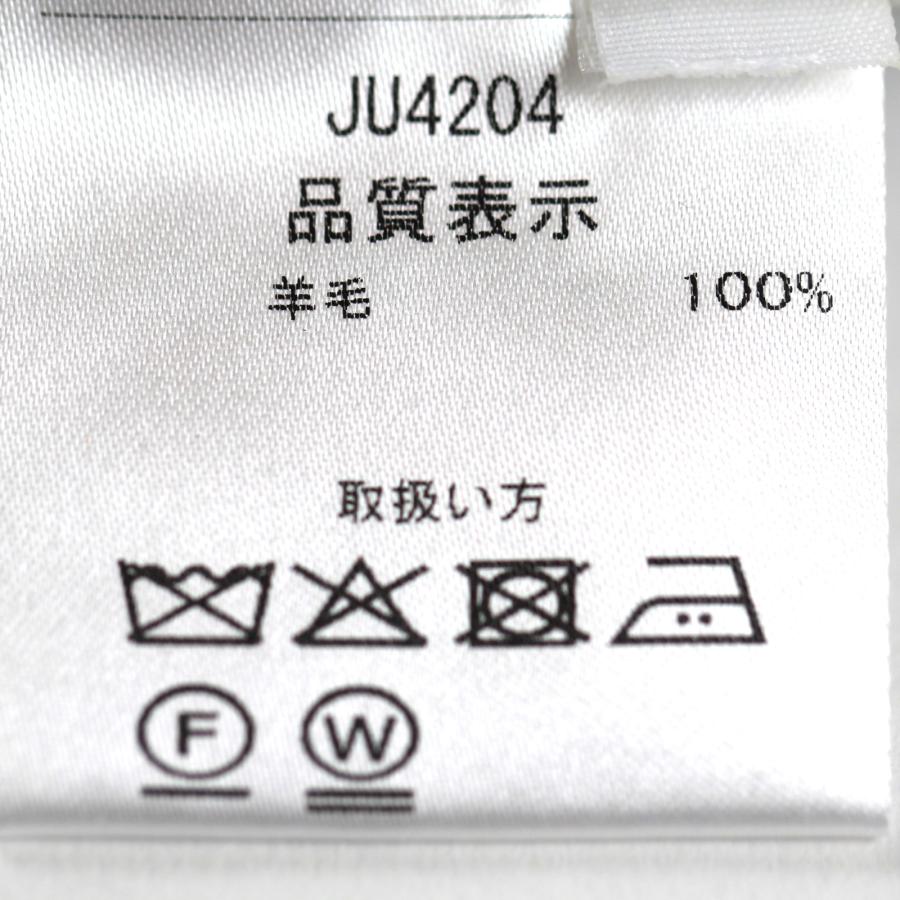 Cruciani（クルチアーニ） モックネックニット（27×9Ｇ切替） チャコールグレー　長袖　ガーメントダイ ／ 国内正規品 ／ ２３ＦＷ_14