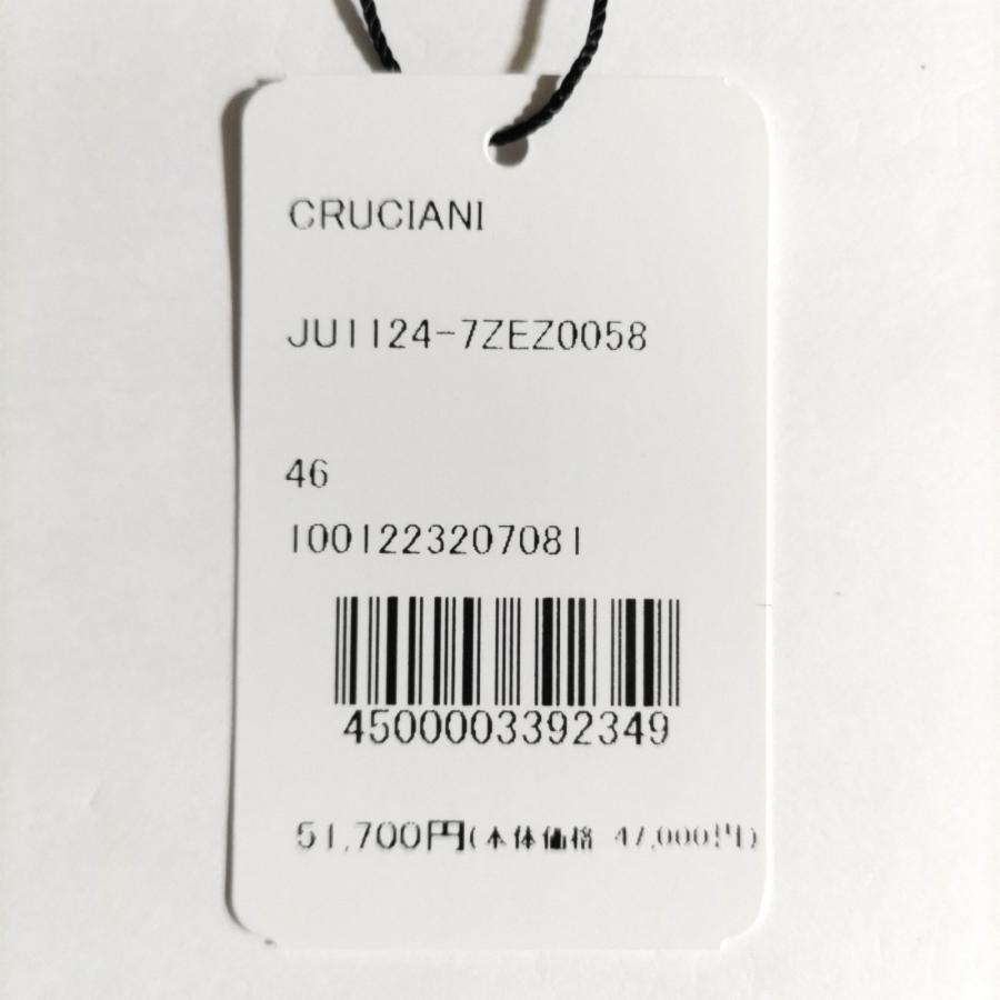 CRUCIANI（クルチアーニ） 半袖クルーネックニット（27G×9G切替