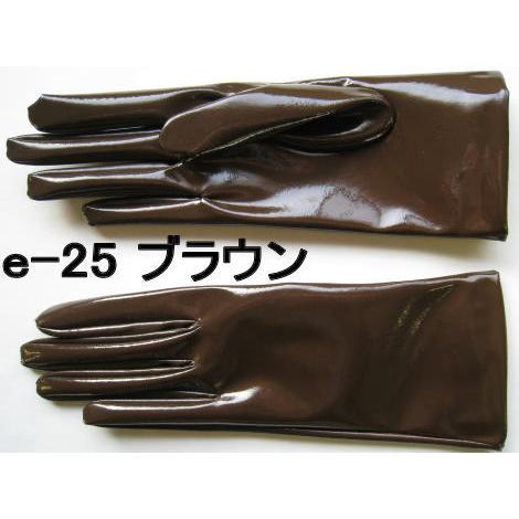 パーティー用 エナメル手袋 ショート25cm｜tebukuro｜02