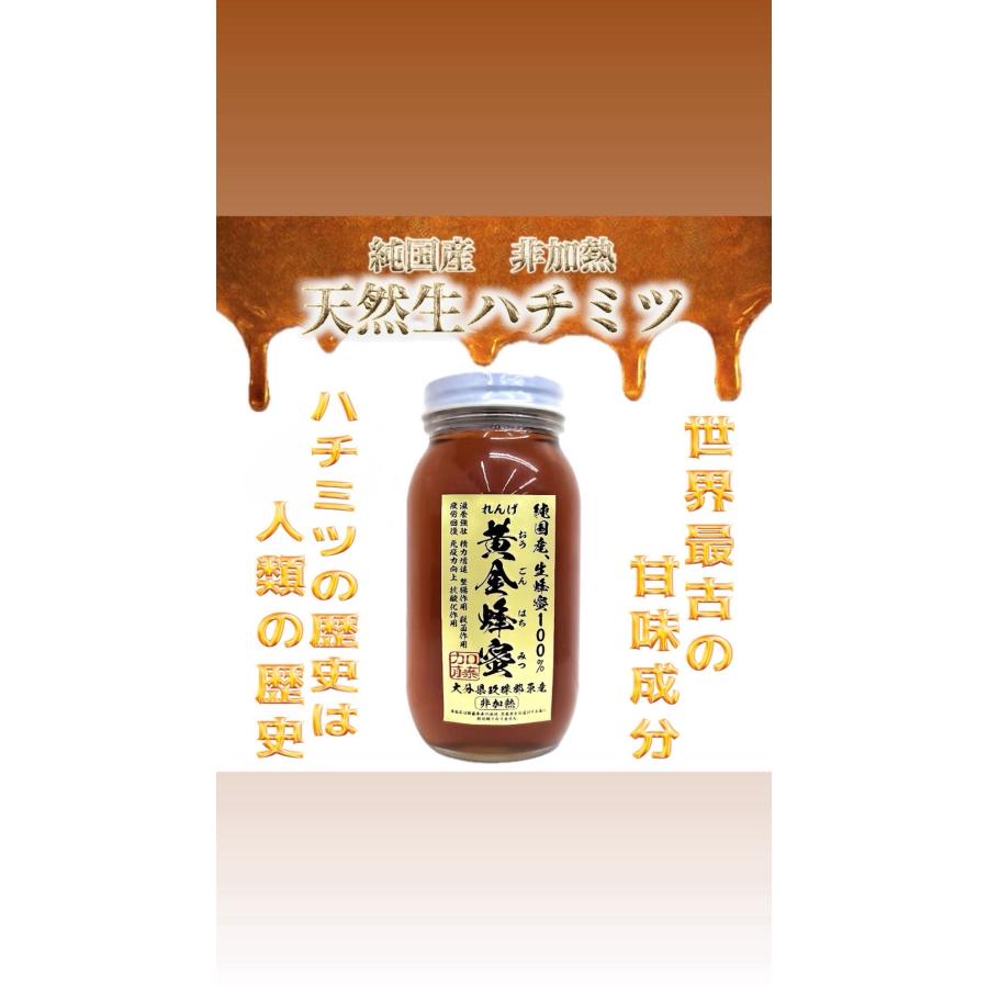純国産 生蜂蜜100％ れんげ 黄金蜂蜜 : 通販SHOPTEBURAYA - 通販