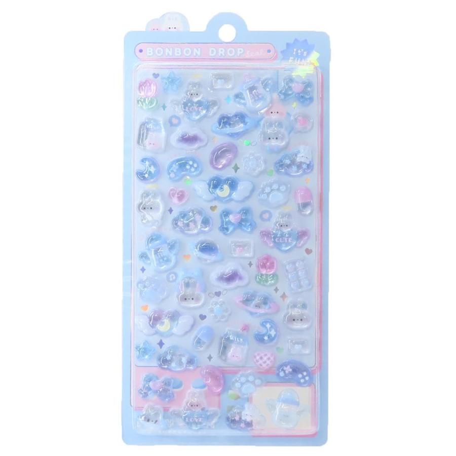 クーリア ボンボンドロップシール みずいろボンボン 81182 岩手倉庫