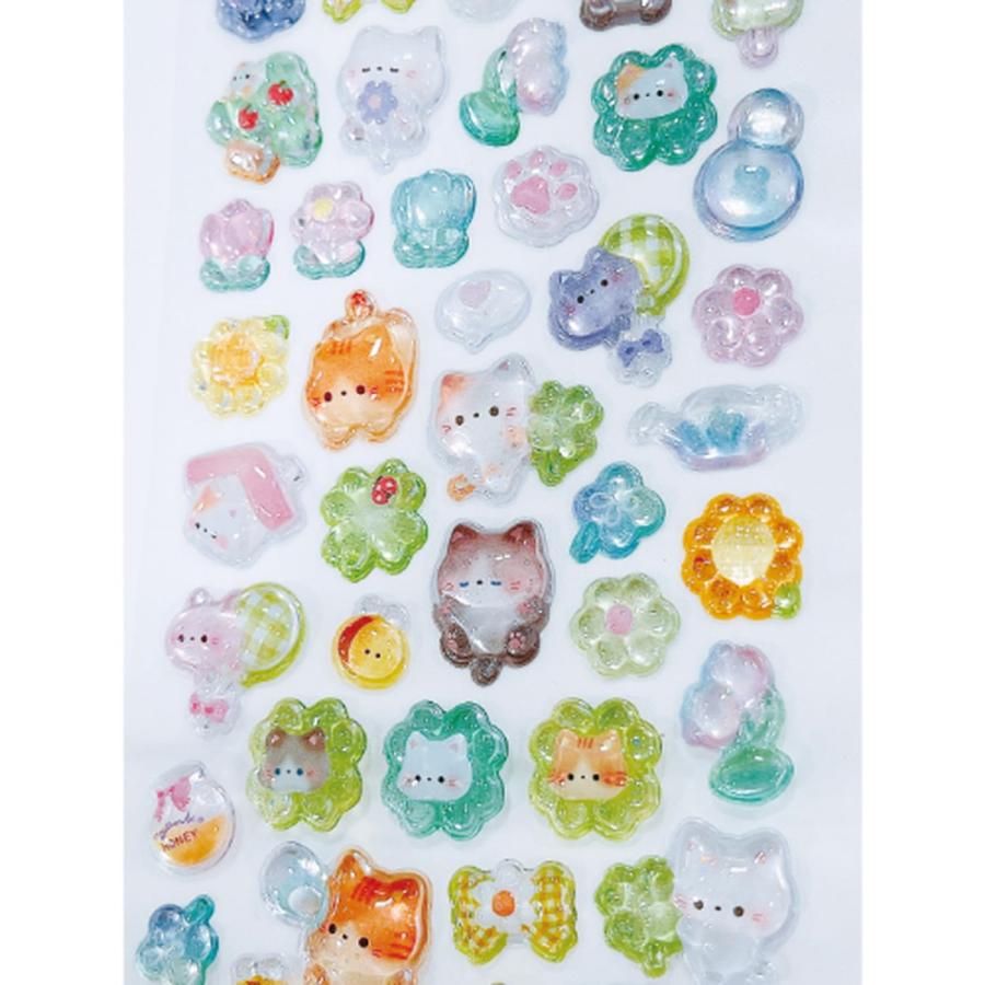 クーリア シール ボンボンドロップシール ねこねこボンボン 91051 西宮