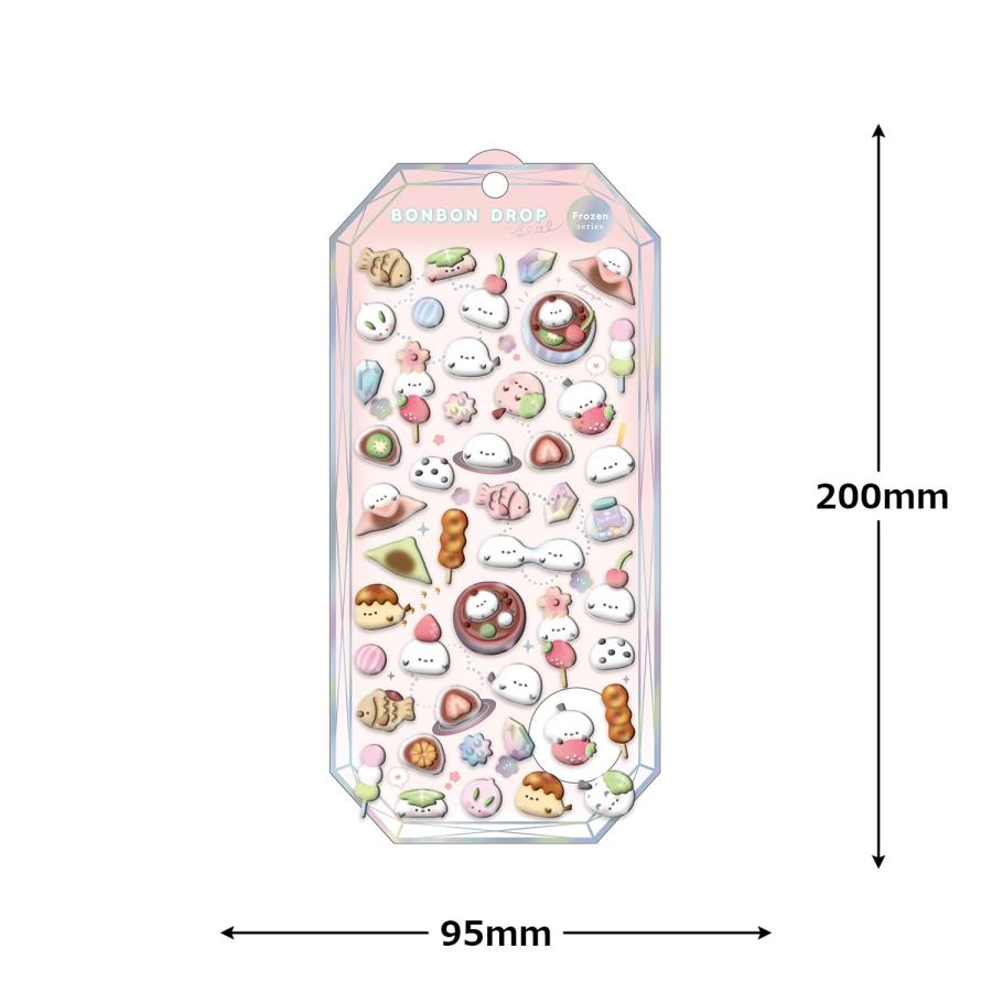 クーリア シール ボンボンドロップシール フローズン もちもちボンボン