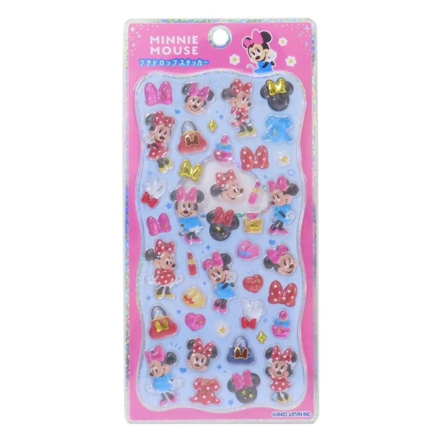 【正規品】プチドロップステッカー人気3種　マリーちゃん/ミニーマウス/ナイトメア ミニーマウス シールシート プチドロップステッカーディズニー 東京南