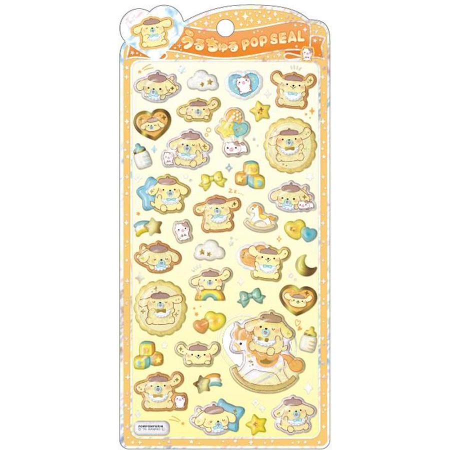 pomうるちゅる クラックス CRUX うるちゅる ポップシール ポムポムプリンベビー