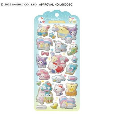 シール　サンリオ　ウォーターシール　ドロップジェリーシール　着せ替えシール シール サンリオキャラクターズ ドロップジェリーシール ステッカー