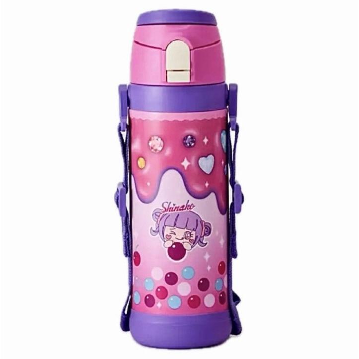 しなこちゃん 水筒600 しなこちゃん×sokomoそこまで洗える3WAYキッズボトル 水筒 1本(600ml