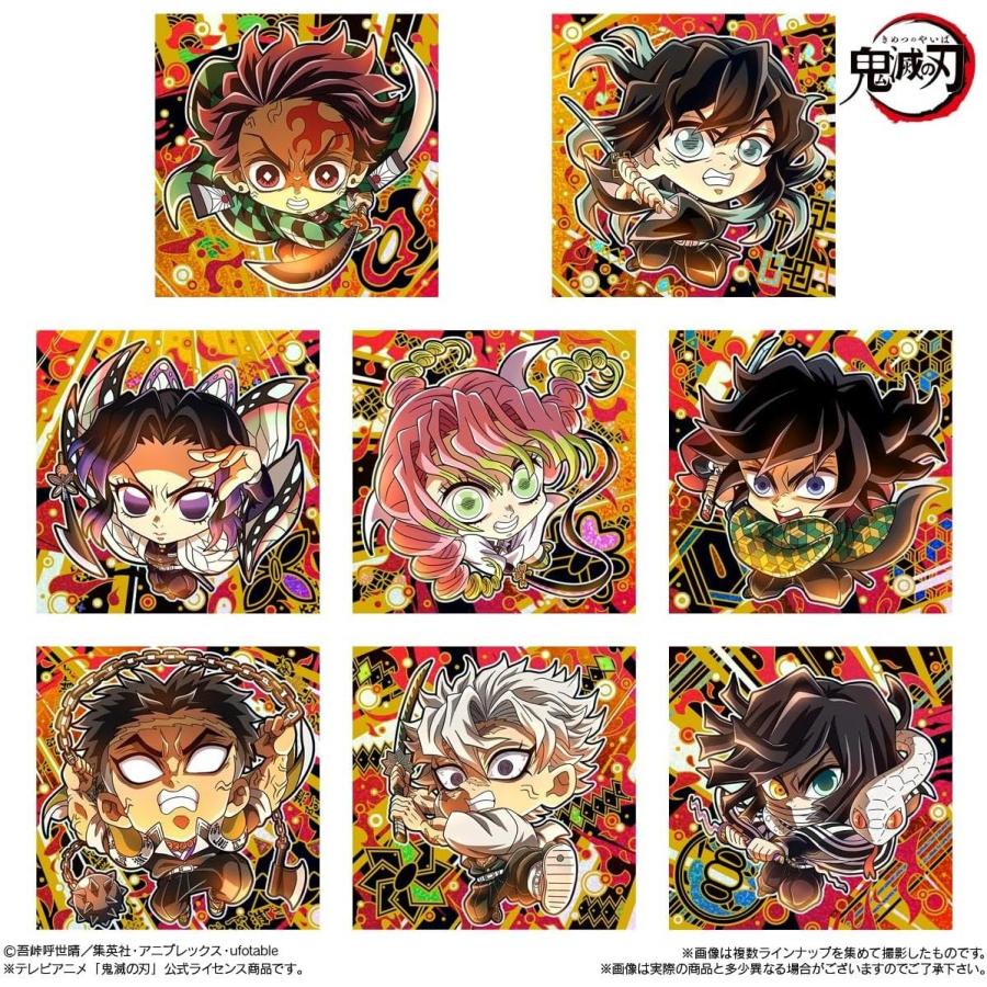 10個バラ売り】にふぉるめーしょん 鬼滅の刃ディフォルメシール