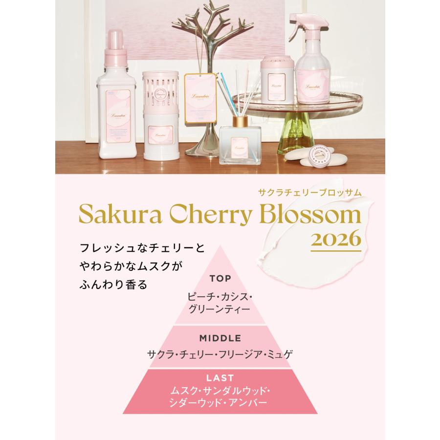 20個セット ランドリン 柔軟剤 サクラチェリーブロッサムの香り 2026