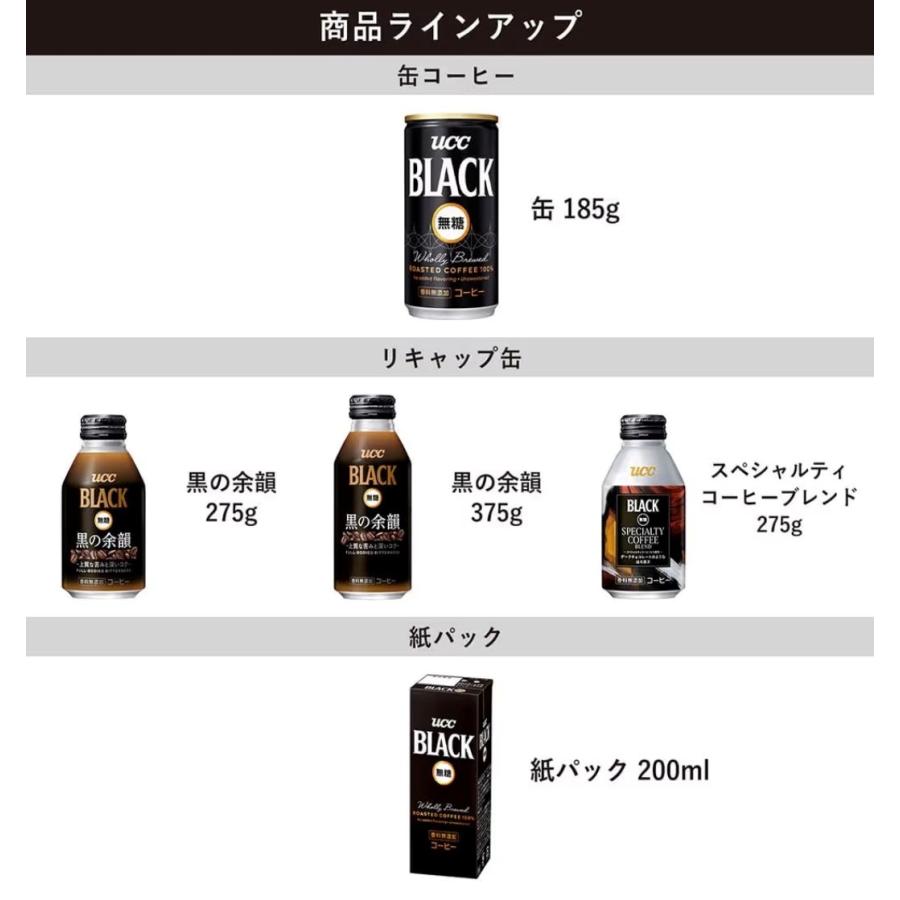 ケース販売 UCC BLACK無糖 スペシャルティコーヒーブレンド 缶 1本