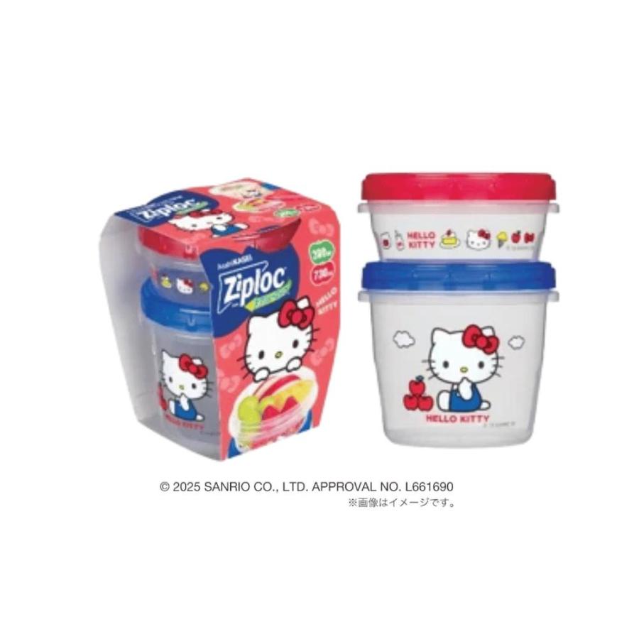 3種セット ジップロック サンリオキャラクターズ スクリューロック