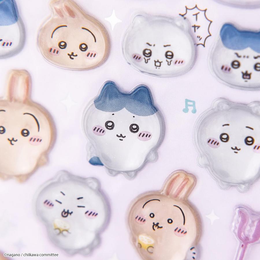 3匹 ちいかわ シール ちいかわ × ハチワレ うさぎ ボンボンドロップ