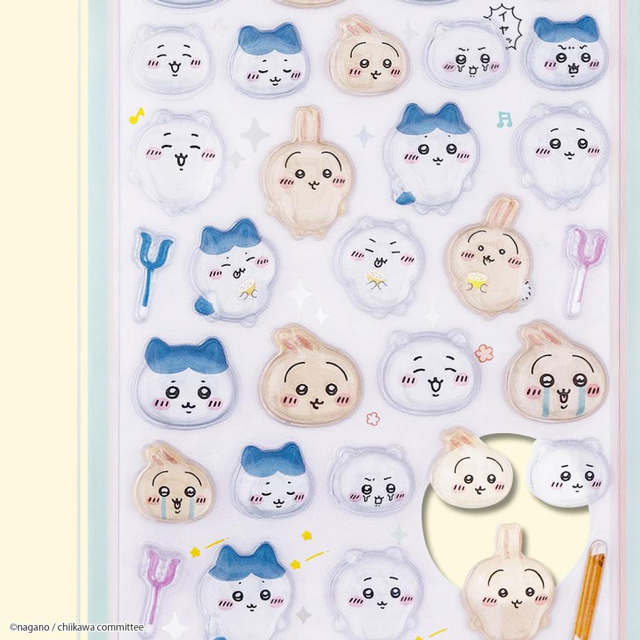 ちいかわbaby おまるマスコット　ちいかわ　ハチワレ　ボンボンドロップシール dショッピング |ちいかわ ハチワレ ボンボンドロップシール 文具