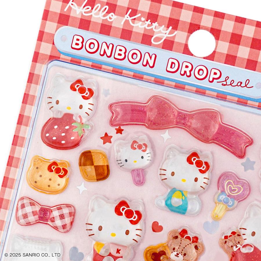Sanrio レア　ボンボンドロップ　シール　まとめ売り　キティ　24枚 サンスター文具 BONBON DROP SEAL(ボンボンドロップシール) サンリオ