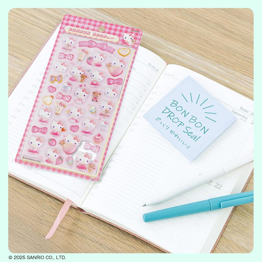 サンリオキャラクター シール ボンボンドロップシール ハローキティ