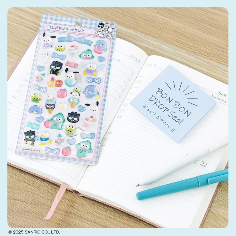 正規品　ボンボンドロップシール　サンリオ　キャラクター等41枚セット Amazon | サンスター文具(Sun-Star Stationery) サンリオキャラクター