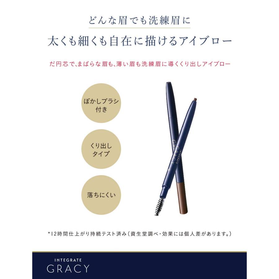 インテグレート グレイシィ くり出しアイブロー グレー963 0.25g 広島