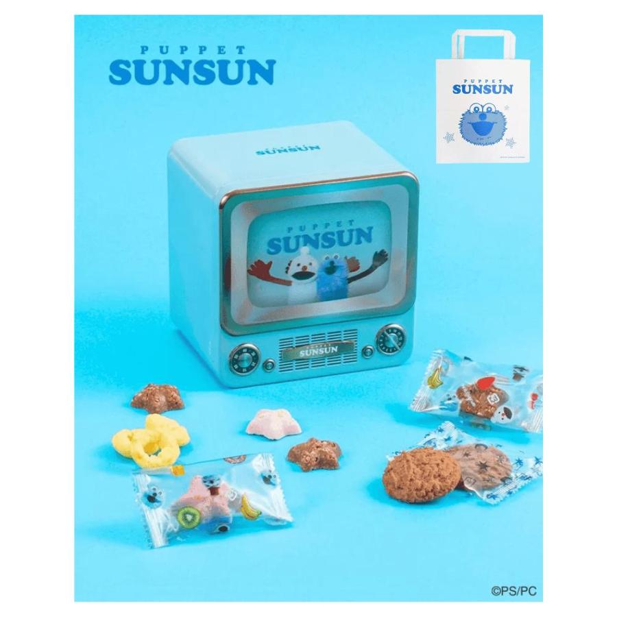 パペットスンスン　5点セット 5点コンプリートセット パペットスンスン チョコアソート プチバッグ