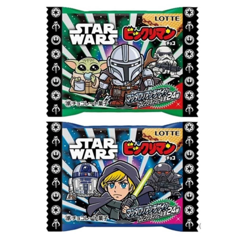 スターウォーズ ビックリマンチョコ 30個入　マンダロリアン２個セット BOX(30個入り) スターウォーズ ビックリマンチョコ ロッテ マンダ