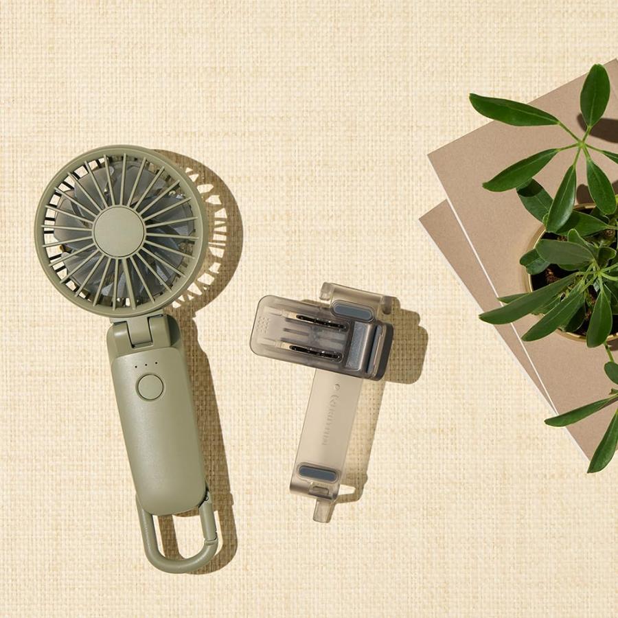 リズム(RHYTHM) ハンディファン 取付用 クリップ セット 2025 [Silky