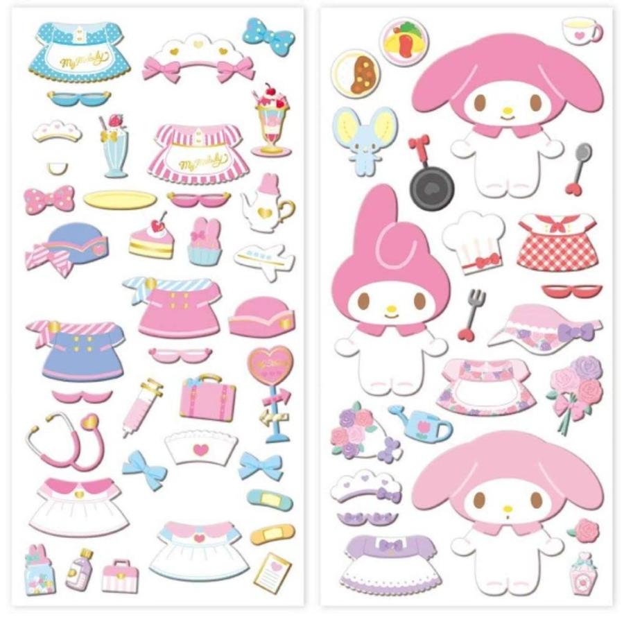 ケイカンパニー マイメロディ マイコーディネートシール ワーク シール