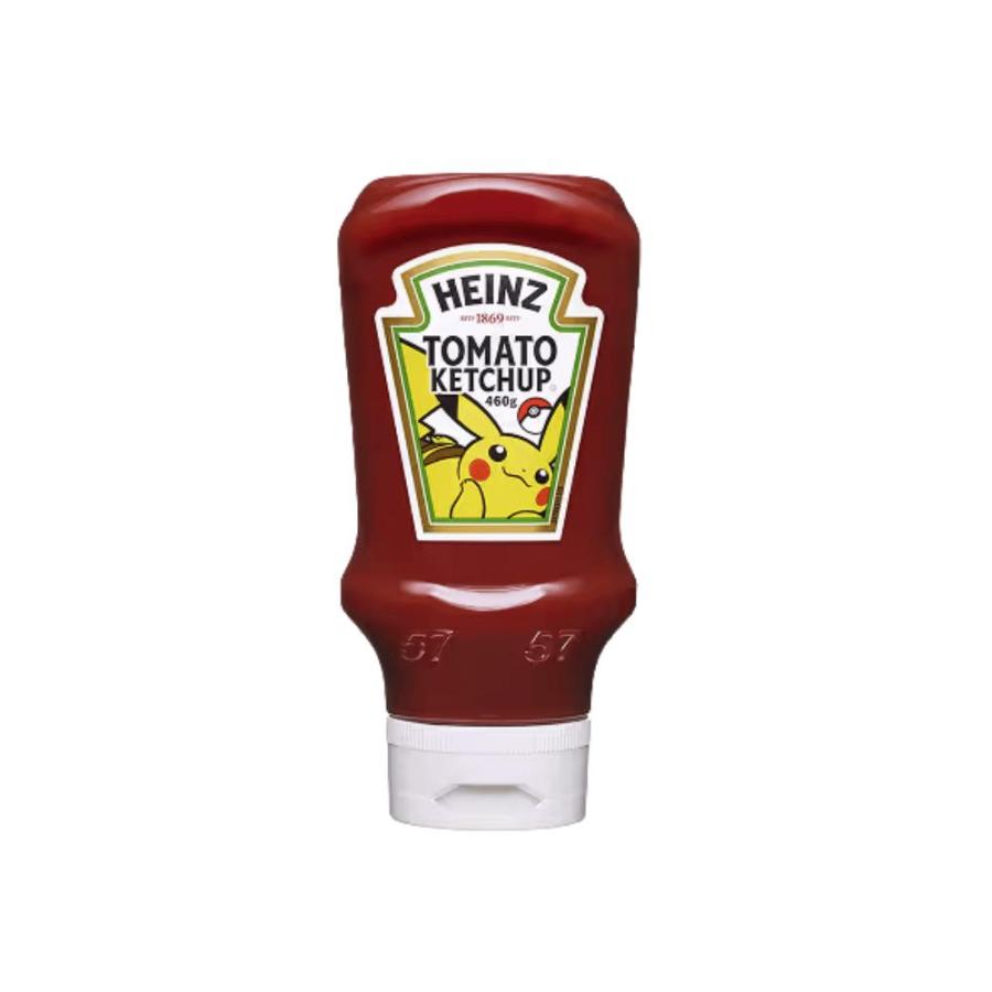 ハインツケチャップ　 ピカチュウ　賞味期限2027/5 写真2枚目 HEINZ ハインツ トマトケチャップ 逆さボトル ピカチュウ ※アソートの
