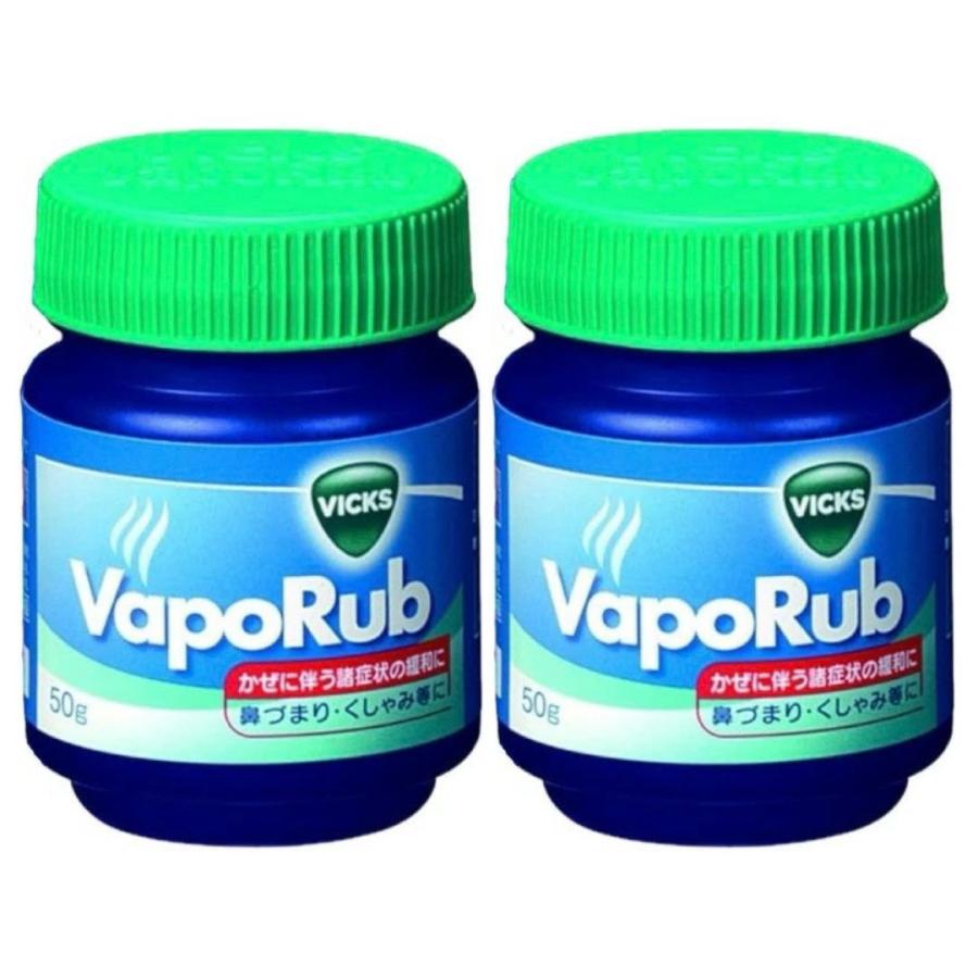 2個セット ヴイックス ヴェポラッブ 50g 大正製薬 Vicks 指定医薬部外