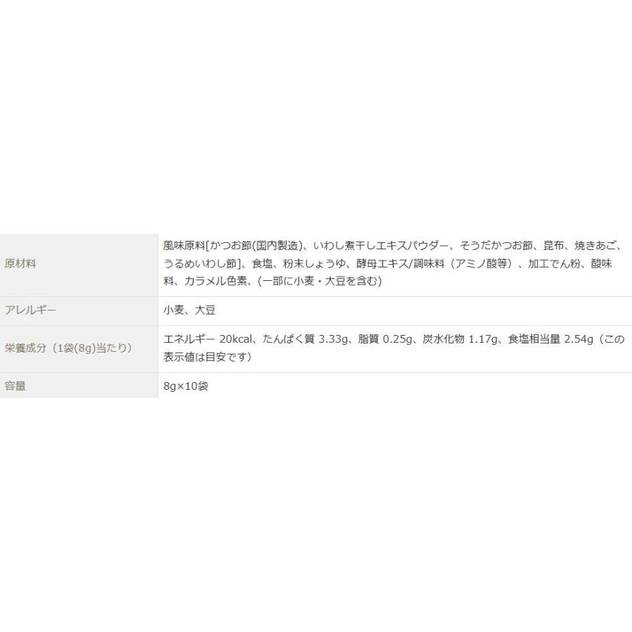 久原醤油 浜のうまだし 8g×10袋入 千葉倉庫 |  | 01