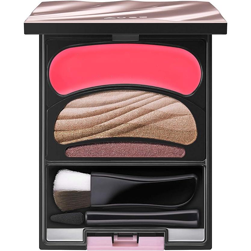 Aube オーブ SFオーブ ブラシひと塗りシャドウN 15 レッド系 アイ