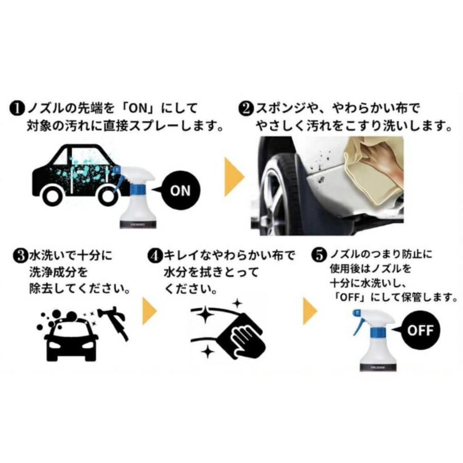 CRUZARD（クルザード）水アカ汚れピッチタール洗浄剤500ml 自動車