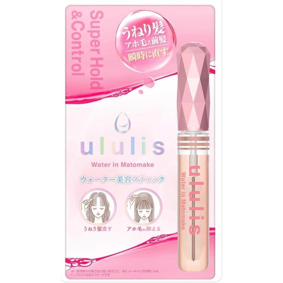 ululis ウルリス ウォーターイン マトメイク スティック アホ毛直し ピンク メルティフルールの香り 10mL 広島倉庫 の商品画像
