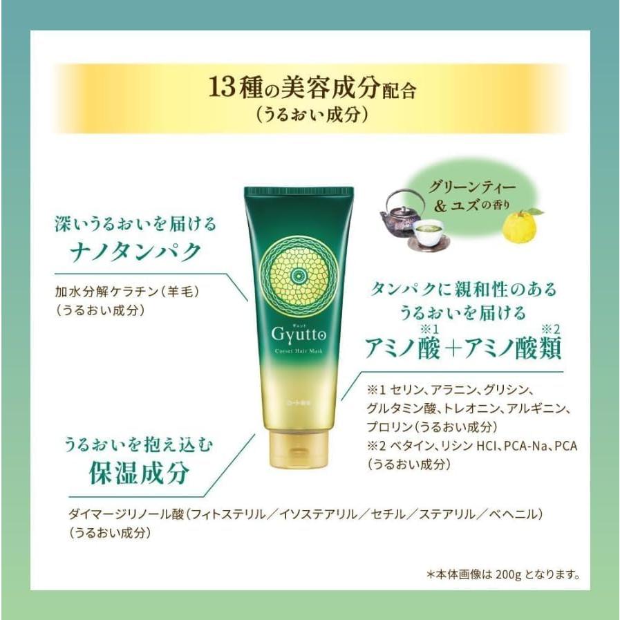 最終価格　新品　Gyuttoギュット　コルセットヘアマスク　トリートメント コルセットヘアマスク / Gyutto(ヘアパック・ヘアマスク
