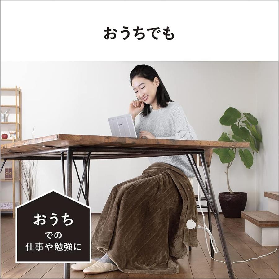 パナソニック 電気ひざかけ「くるけっと」 洗える 125×93cm DC-H5-T