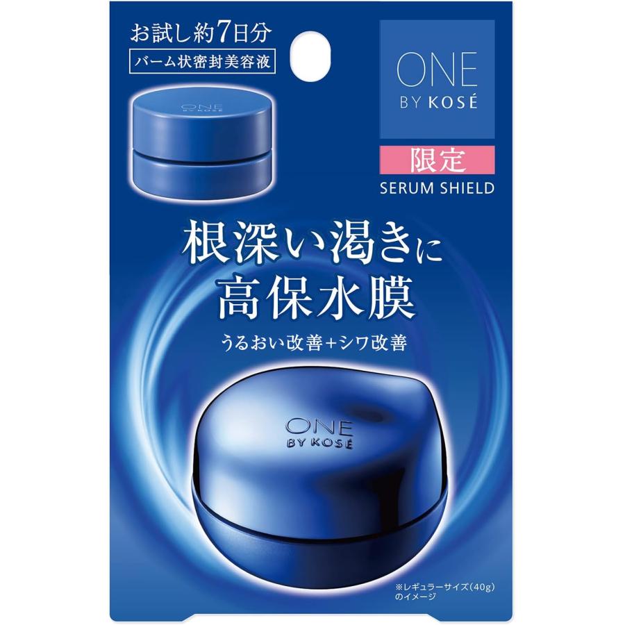 【医薬部外品】 ONE BY KOSE(ワンバイコーセー) セラム シールド 6g 高保水密封バーム トライアル ７日分 シワ 高保湿 うるおい改善 千葉倉庫 |  | 05