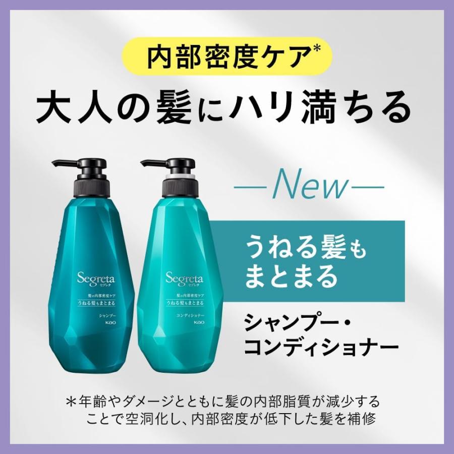 【まとめ買い4個セット】セグレタ コンディショナー うねる髪もまとまる つめかえ用 340ml 広島倉庫 |  | 01